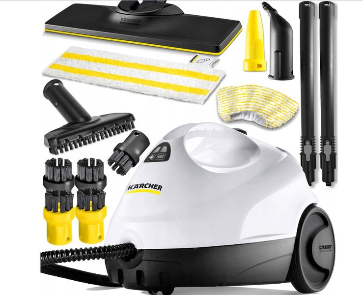 Новая мощная модель пароочистителя SC 2 EasyFix KARCHER паровая машина с насадками 702415 фото