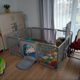 Манеж дитячий 230х122см Ігрова зона L44F2 фото