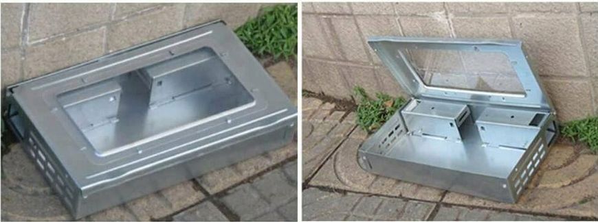 Живая мышеловка клетка металлическая Gotel 26&times;16&times;5,8 см  Q25B фото