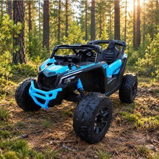 Детский баги Can-Am Maverick 4x4 на Li-Ion аккумуляторе 4 двигателя 200W Maverick blue фото
