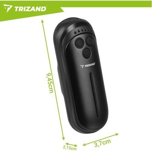 Грілка для рук портативна USB-C 2 шт. 3000 мАг, 5 рівнів 37&ndash;55&deg;C 28182 фото