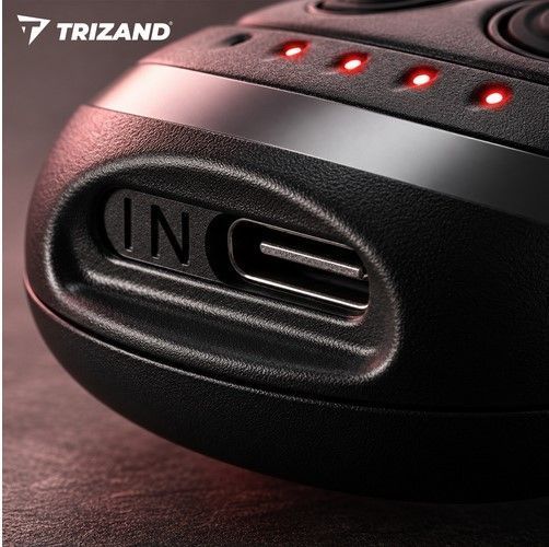 Грілка для рук портативна USB-C 2 шт. 3000 мАг, 5 рівнів 37&ndash;55&deg;C 28182 фото