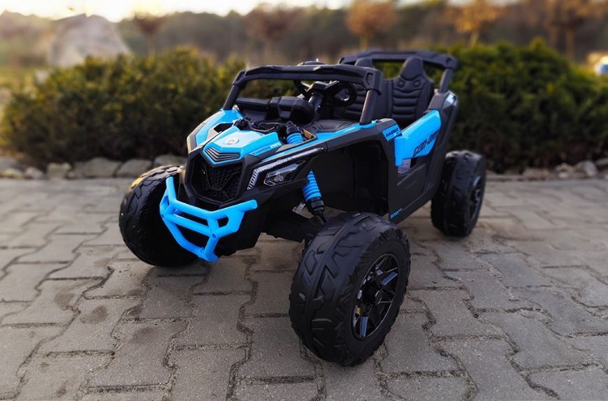 Детский баги Can-Am Maverick 4x4 на Li-Ion аккумуляторе 4 двигателя 200W Maverick blue фото