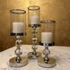 Набор подсвечников Glamour Glass Lantern - 3 шт 22314 фото 1