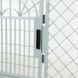 Вольєр для собак безпечний простір для вашого улюбленця 90&times;90&times;60 см WER89099 фото 6