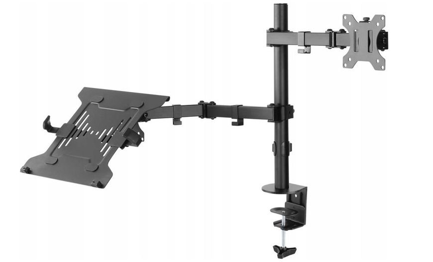 Регульований настільний тримач для монітора ноутбука 2 в 1 Mozos DS-LM DS-LM фото