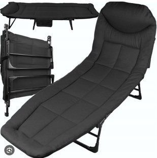 copy_Розкладне кемпінгове ліжко Кемпінговий шезлонг Canadian Bed Stable 150 кг UV 25380 фото