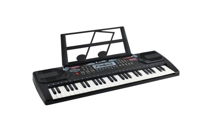 Синтезатор с микрофоном и держателем для нот детский Electronic Keyboard 8238 8238 фото