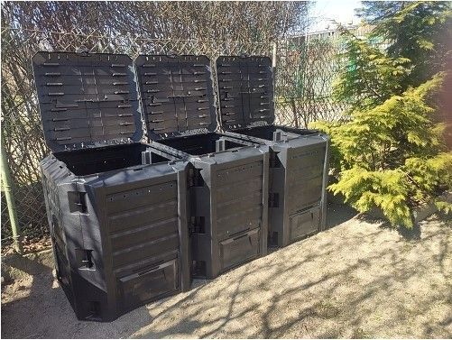 Компостер 1200 л IKSM1200C-S411 чорный 95436 95436 фото