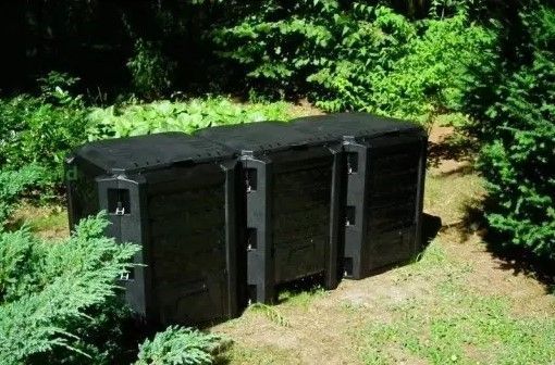 Компостер 1200 л IKSM1200C-S411 чорный 95436 95436 фото