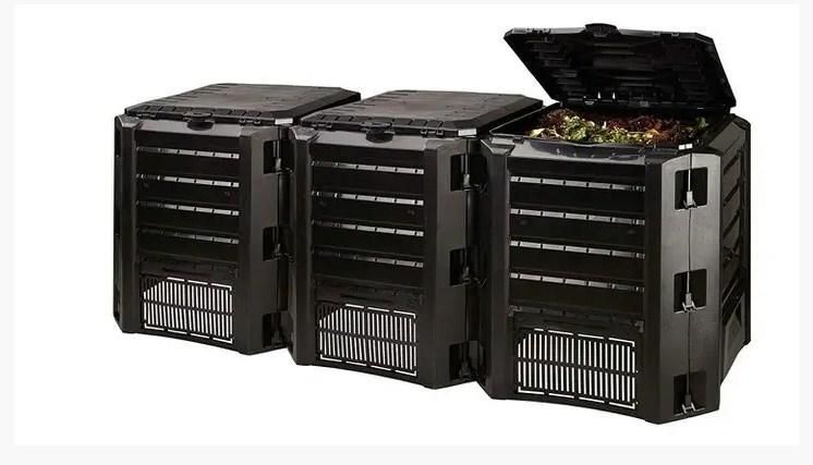 Компостер 1200 л IKSM1200C-S411 чорный 95436 95436 фото