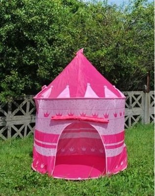 Палатка детская шатер домик замок розовый 1164 1164 фото