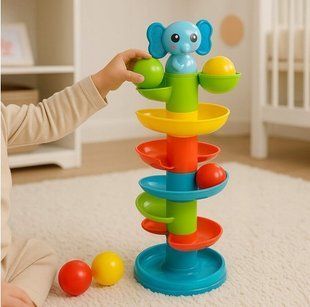Іграшка дитяча Дитяча кулькова вежа Ball Slide 48 см 26460 фото
