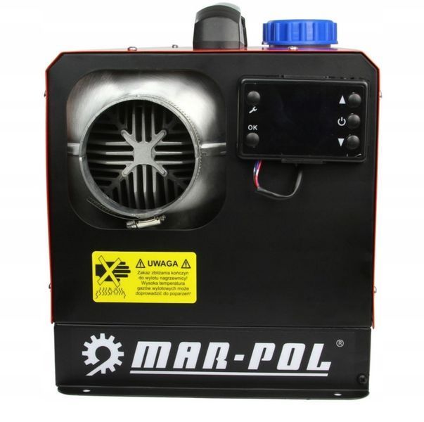 Дизельний обігрівач 12 кВт 12В 230 В MAR-POL M80951 фото
