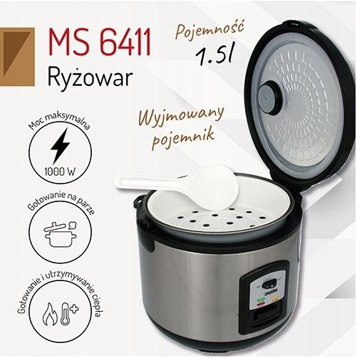 Мультиварка рисоварка Mesko MS 6411 6411 фото