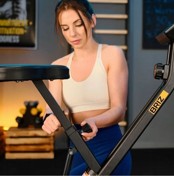 Раскладной велотренажер Trex Sport X-Bike магнитный велотренажер с 10 уровнями сопротивления и подсчетом калорий TX-340XB фото
