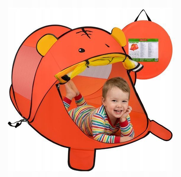 Пляжний намет для дітей Kruzzel Bear 180x95x82 см самоскладний 27666 фото