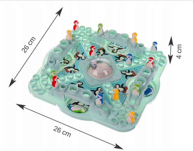 Аркадна настільна гра «Перегони пінгвінів Круцеля» 10394 фото