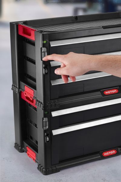 Візок для інструменту KETER TOOL CHEST SET 220448 7935054422 фото