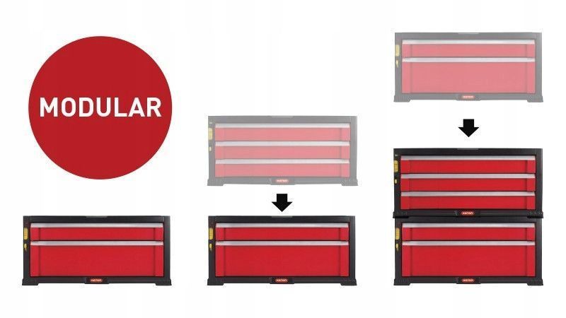 Візок для інструменту KETER TOOL CHEST SET 220448 7935054422 фото