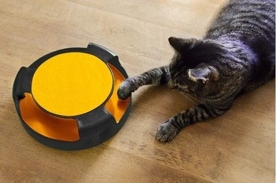 Іграшка для котів - колесо з мишкою 5404 фото