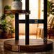 Підставка для квітів Gotel 4 яруси, металева підлогова клумба для вазонів, чорна, Loft, 55 см UK3 фото 4