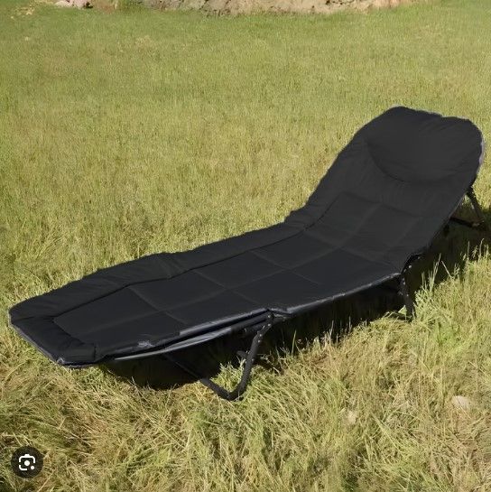 Раскладная кемпинговая кровать Кемпинговый шезлонг Canadian Bed Stable 150 кг UV 25380 фото