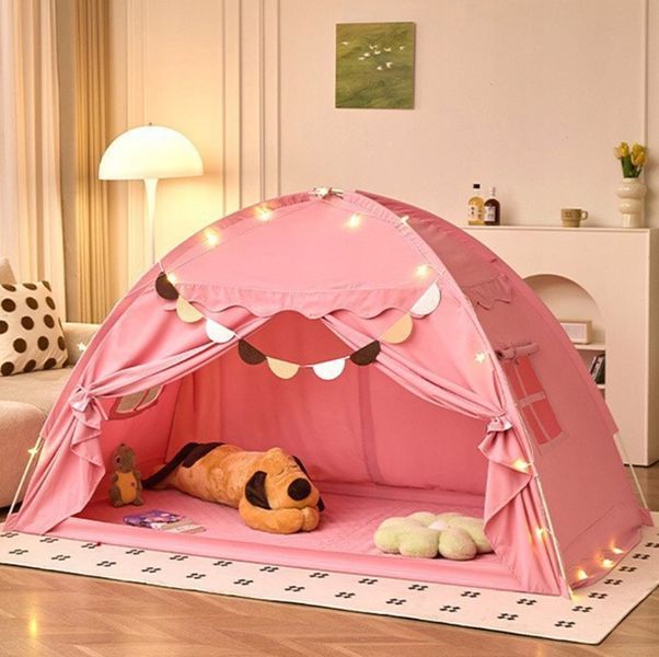 Детская палатка для комнат и кроватей Pink Premium 194x98x120см 0734932748012 фото