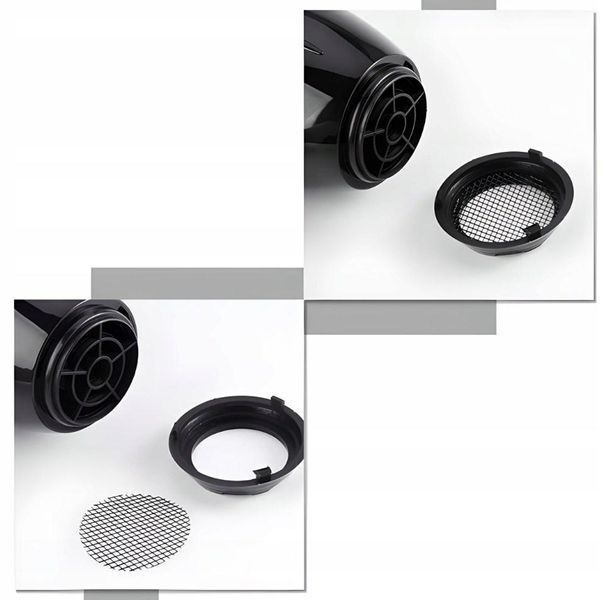 Фен для волосся 800 Вт чорный HAIRDRYER HAIRDRYER фото