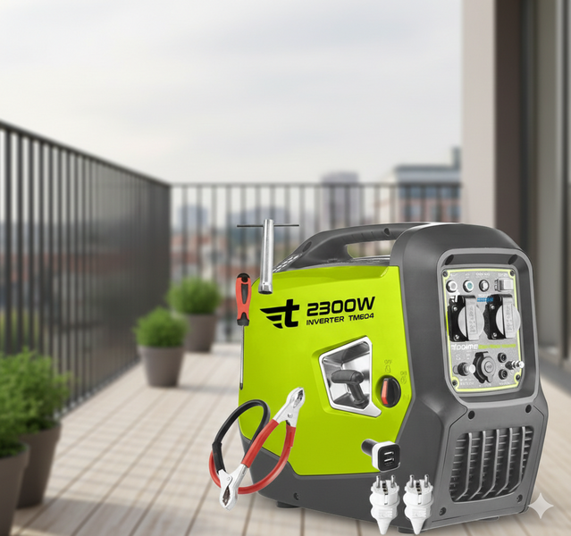 Инверторный генератор 2300W медное наполнение &ndash; чистый СИНУС TM604 фото