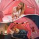 Детская палатка для комнат и кроватей Pink Premium 194x98x120см 0734932748012 фото 5