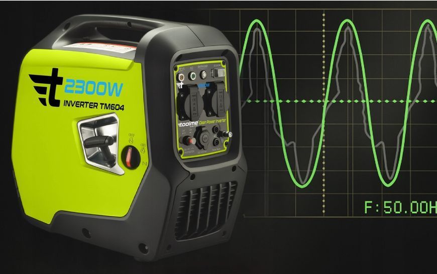Инверторный генератор 2300W медное наполнение &ndash; чистый СИНУС TM604 фото