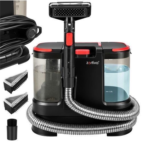 Вакуумний пилосос миючий BacTrim 800W 17000 Па для чищення диванів килимів, меблів, салону авто та шерсті тварин 24967 фото