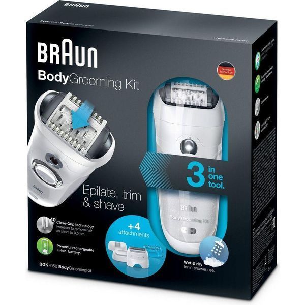Епілятор BRAUN BGK 7050 BK/WT 7050 фото