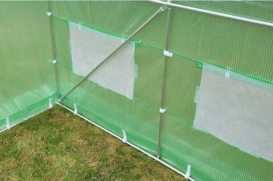 Теплица Garden Tunnel 3x8x2 24м2 UV4 двойная дверь 2919 фото