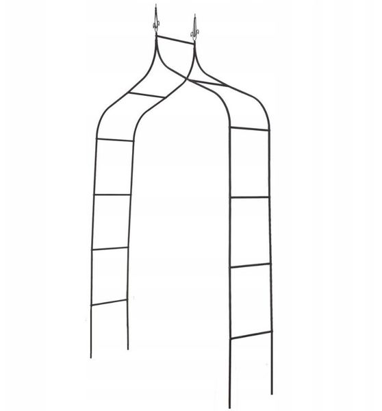 Декоративна садова арка металева пергола GardenLine 240 см Декоративная садовая арка металлическая пергола GardenLine 240 см фото