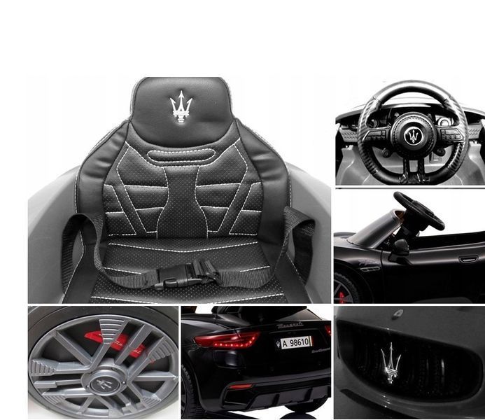 Детский спортивный автомобиль Maserati GranTurismo с дистанционным управлением 1-4 года Maserati GT фото