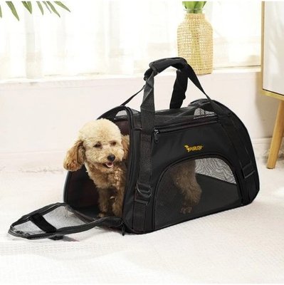 Транспортер сумка для собаки/кота Purlov чорний 20940 20840 фото