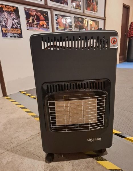 Газовий обігрівач Volteno 4.2 кВт обігрів до 80 м&sup2; датчик CO₂ три режими VO2821 фото