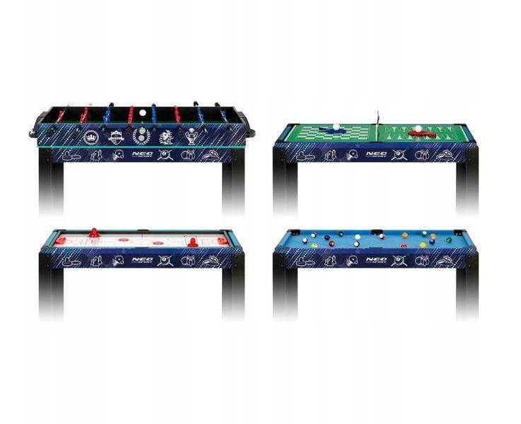 Игровой стол 12 в 1 106x59x90 см Игры для всей семьи NS-801 фото