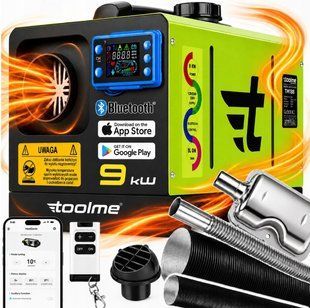 Дизельний обігрівач 9 кВт з Bluetooth 12-24-230V WEBASTO TM188 TM188 фото