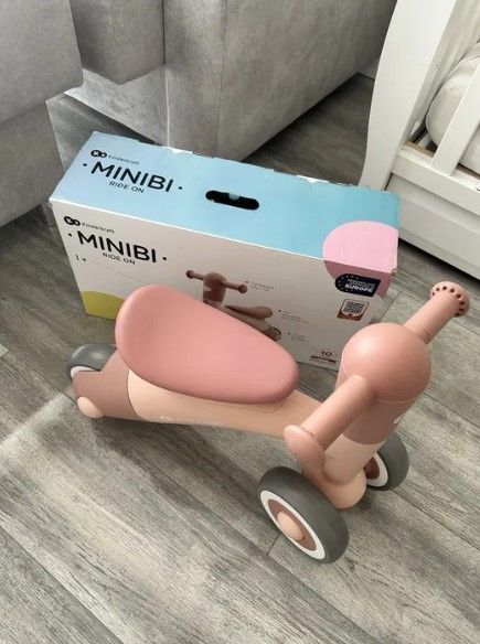 Велосипед-велобіг MINIBI  KINDERKRAFT 6" Pink MINIBI 6" Pink фото