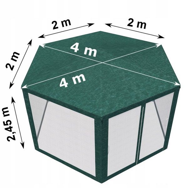 Павільйон з москітною сіткою 6 сторін L33D L33D фото