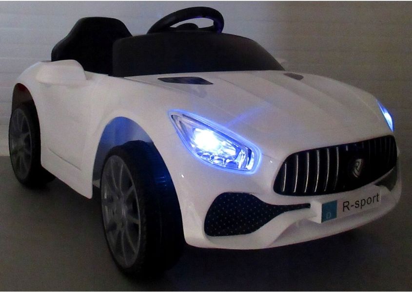 Дитячий автомобіль кабріолет на акумуляторі білий Cabrio B3 Cabrio B3 WHITE фото