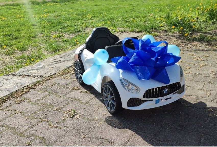 Дитячий автомобіль кабріолет на акумуляторі білий Cabrio B3 Cabrio B3 WHITE фото