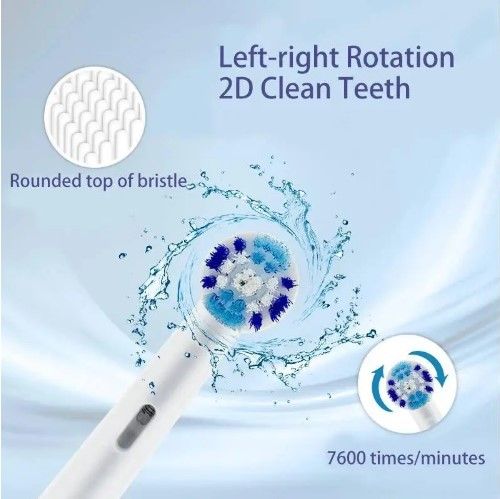 Электрическая зубная щетка Oral-B белая 3750 фото