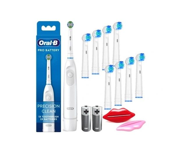 Электрическая зубная щетка Oral-B белая 3750 фото