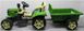 Дитячий трактор від 2 років з причепом на акумуляторі C2 green фото 6