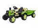 Дитячий трактор від 2 років з причепом на акумуляторі C2 green фото 10