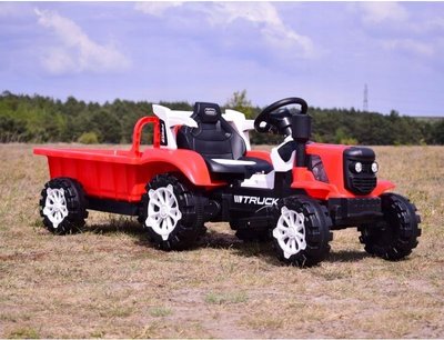 Акумуляторний трактор для дітей від 2 до 6 років  C2 Red фото
